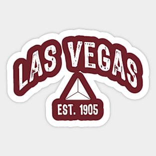 Las Vegas EST 1905 Sticker